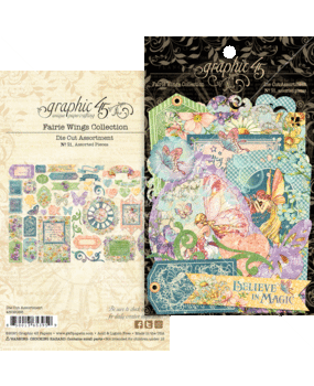 Graphic 45 Fairie Wings Die-Cut Assortment (4502088) Graphic 45 Fairie Wings Die-Cut Assortment (4502088)