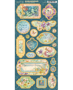 Graphic 45 Fairie Wings Chipboard (4502085) Graphic 45 Fairie Wings Chipboard (4502085)