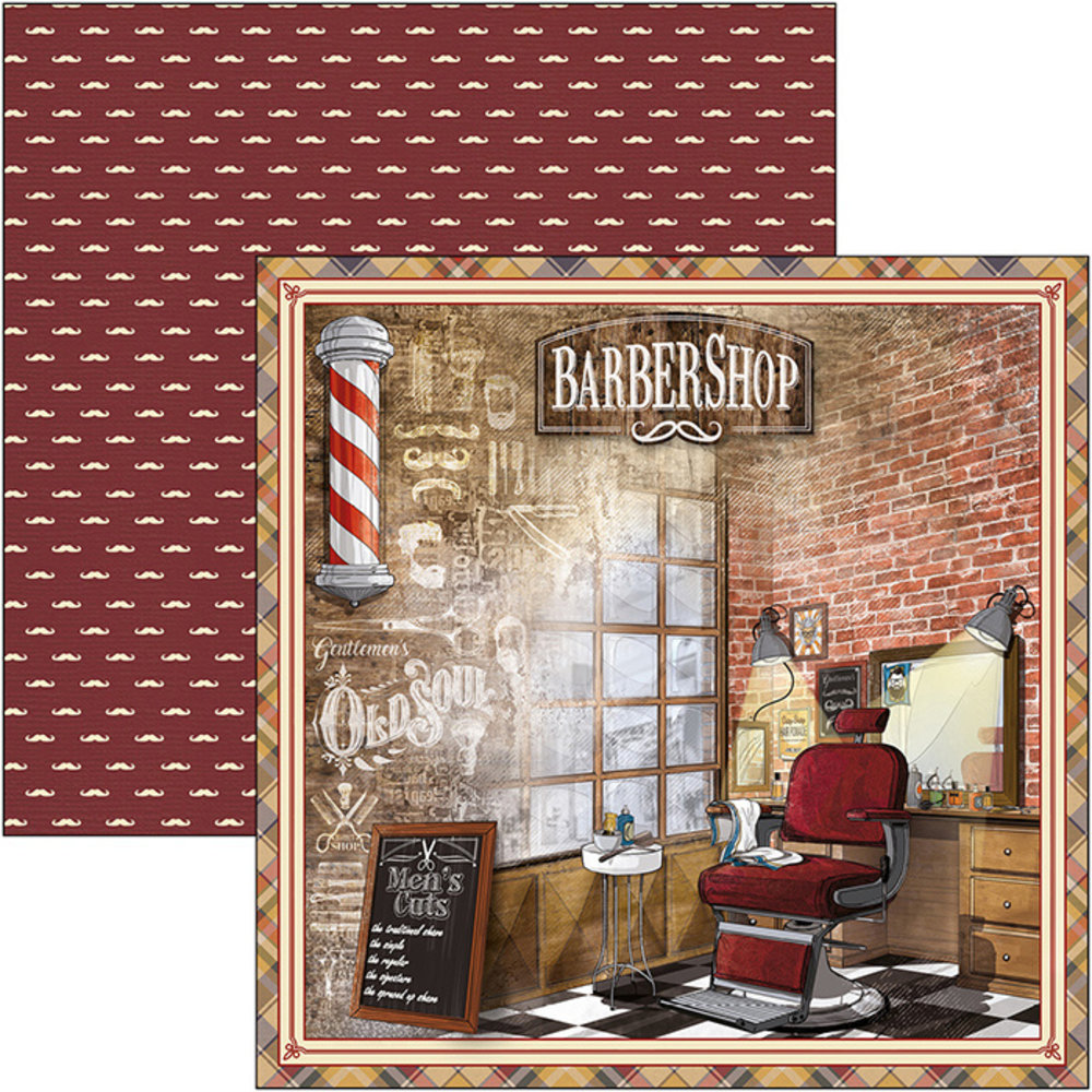 Ciao Bella Papercrafting Hipster 12x12 Inch Paper Pad (CBPM035)