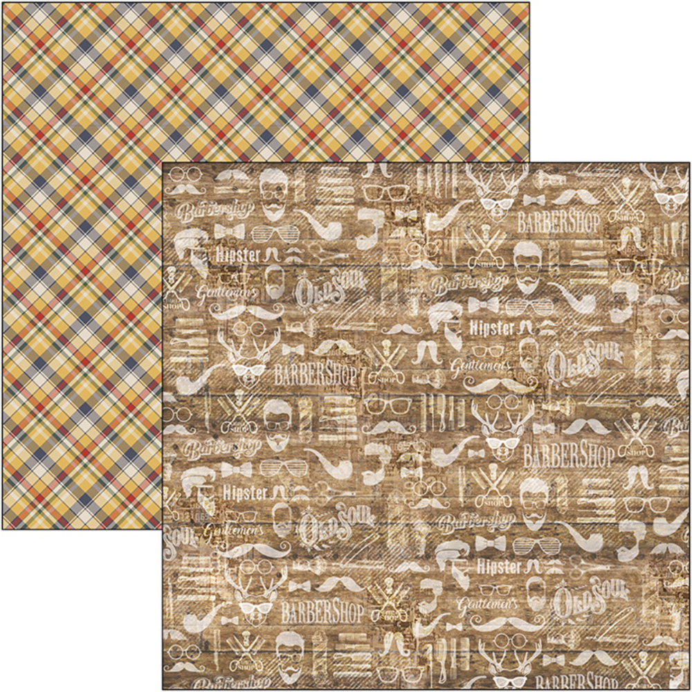 Ciao Bella Papercrafting Hipster 12x12 Inch Paper Pad (CBPM035)