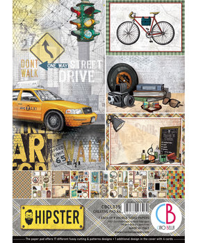 Ciao Bella Papercrafting Hipster A4 Creative Pad (CBCL035) Ciao Bella Papercrafting Hipster A4 Creative Pad (CBCL035)