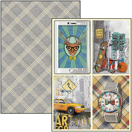Ciao Bella Papercrafting Hipster A4 Creative Pad (CBCL035) Ciao Bella Papercrafting Hipster A4 Creative Pad (CBCL035)