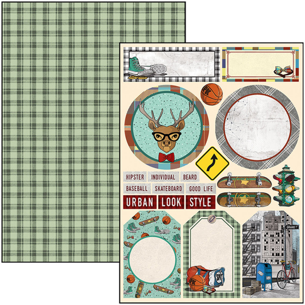 Ciao Bella Papercrafting Hipster A4 Creative Pad (CBCL035) Ciao Bella Papercrafting Hipster A4 Creative Pad (CBCL035)
