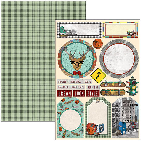Ciao Bella Papercrafting Hipster A4 Creative Pad (CBCL035) Ciao Bella Papercrafting Hipster A4 Creative Pad (CBCL035)
