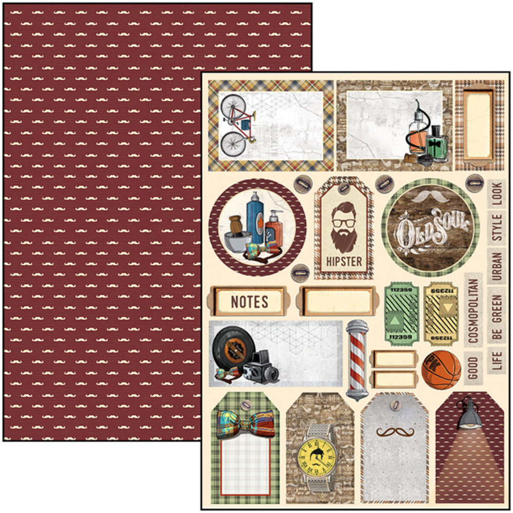 Ciao Bella Papercrafting Hipster A4 Creative Pad (CBCL035) Ciao Bella Papercrafting Hipster A4 Creative Pad (CBCL035)