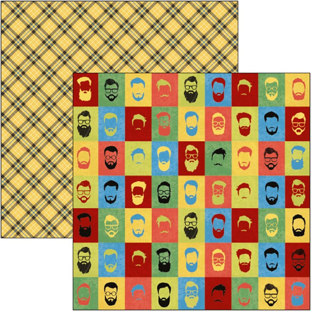 Ciao Bella Papercrafting Hipster 6x6 Inch Paper Pad (CBQ035)