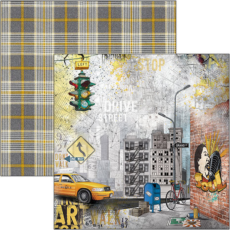 Ciao Bella Papercrafting Hipster 6x6 Inch Paper Pad (CBQ035)