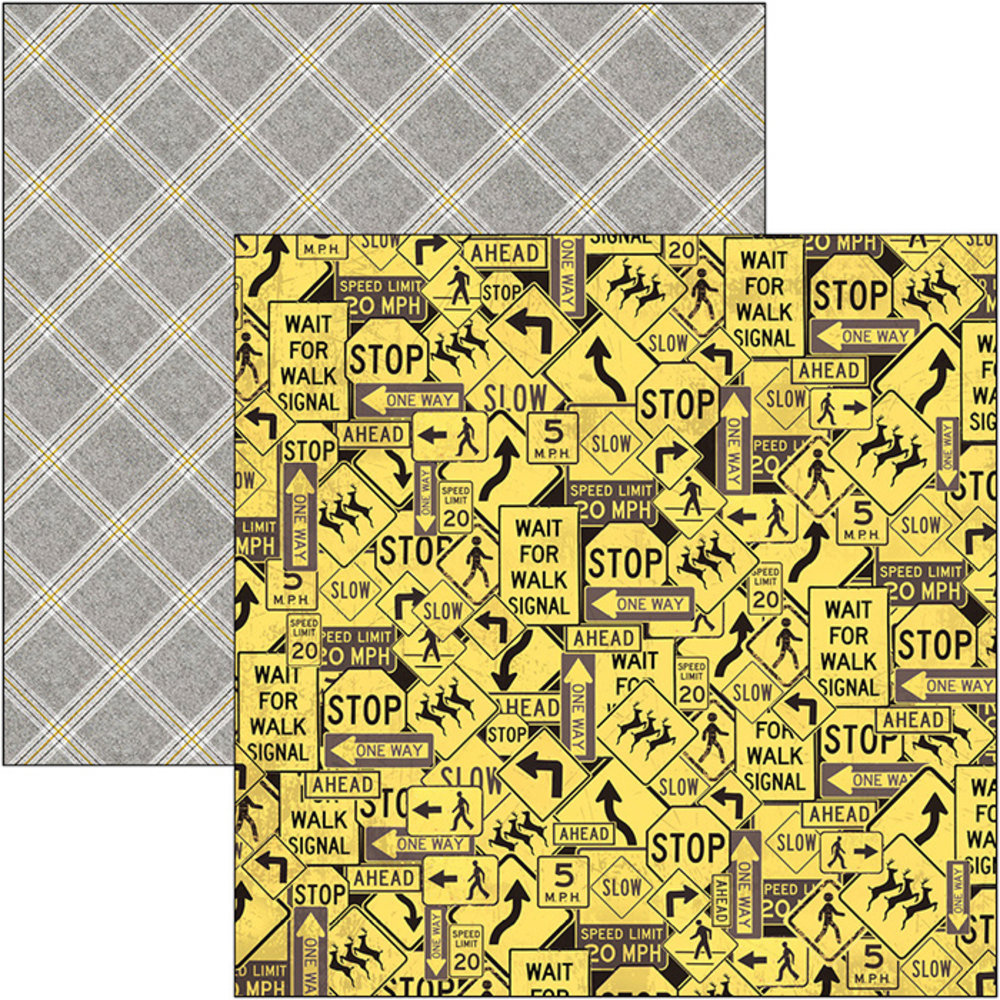 Ciao Bella Papercrafting Hipster 6x6 Inch Paper Pad (CBQ035)