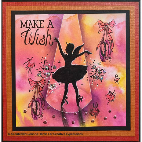 Pink Ink Designs Dandelion Ballet A5 Clear Stamp Set (PI066) Pink Ink Designs Dandelion Ballet A5 Clear Stamp Set (PI066)