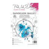 Pink Ink Designs Dandelion Ballet A5 Clear Stamp Set (PI066)