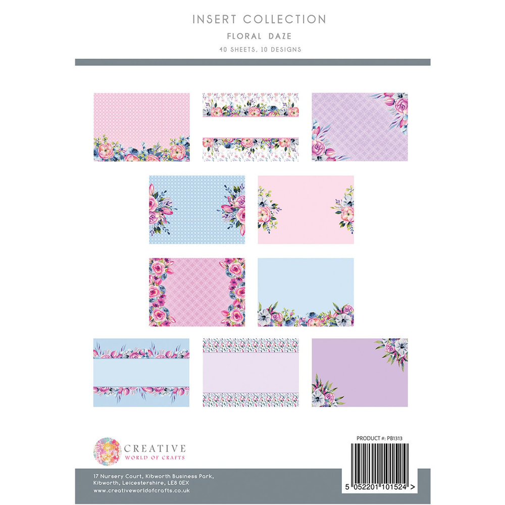 The Paper Boutique Floral Daze Insert Collection (PB1313) The Paper Boutique Floral Daze Insert Collection (PB1313)