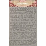 Stamperia Greyboard A4 Alphabet (KLSPDA402)*