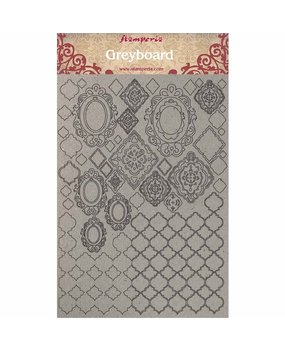 Stamperia Greyboard A4 Wallpaper (KLSPDA403) Stamperia Greyboard A4 Wallpaper (KLSPDA403)