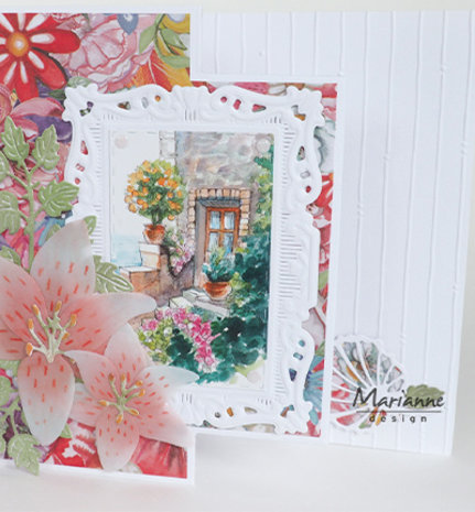 Marianne Design Creatable Anja's Vertical Folding Die Rectangle (LR0608)