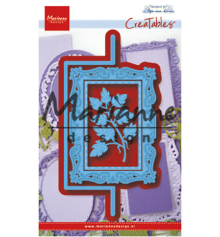 Marianne Design Creatable Anja's Vertical Folding Die Rectangle (LR0608)