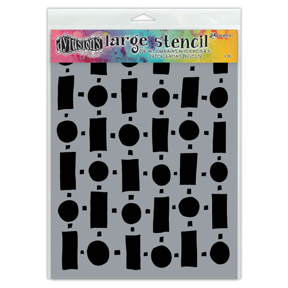 Ranger Dylusions Large Stencil Retro (DYS68716)