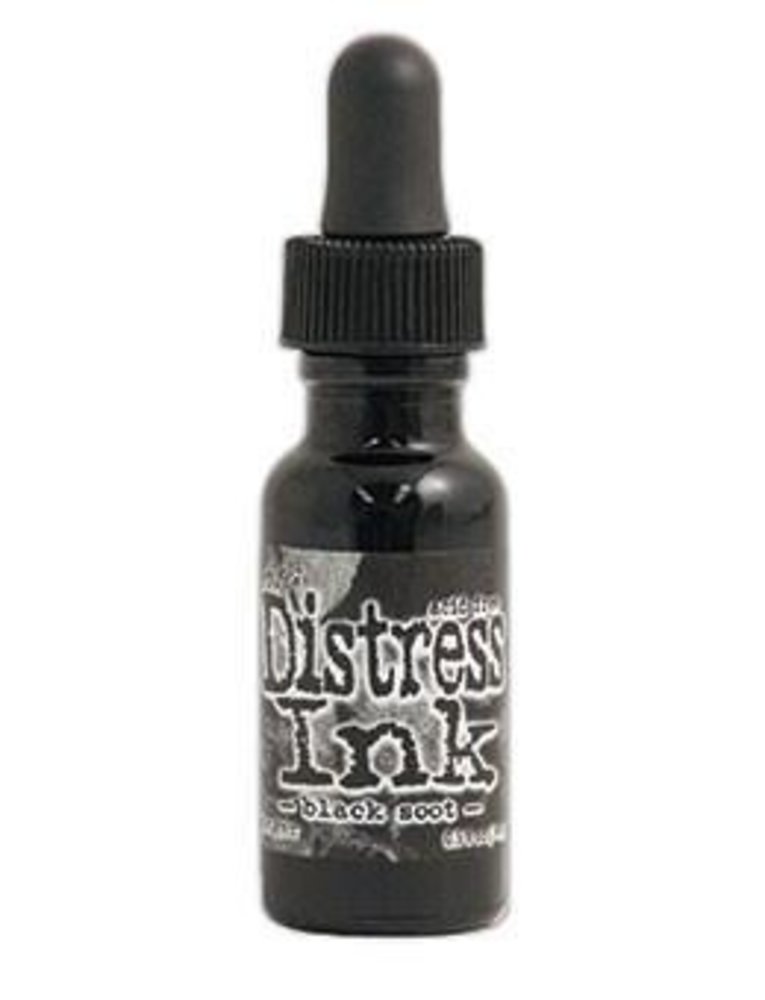 Ranger Distress Ink Reinker Black Soot (TIM19480) Ranger Distress Ink Reinker Black Soot (TIM19480)