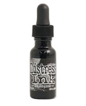 Ranger Distress Ink Reinker Black Soot (TIM19480) Ranger Distress Ink Reinker Black Soot (TIM19480)