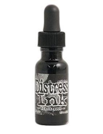 Ranger Distress Ink Reinker Black Soot (TIM19480) Ranger Distress Ink Reinker Black Soot (TIM19480)