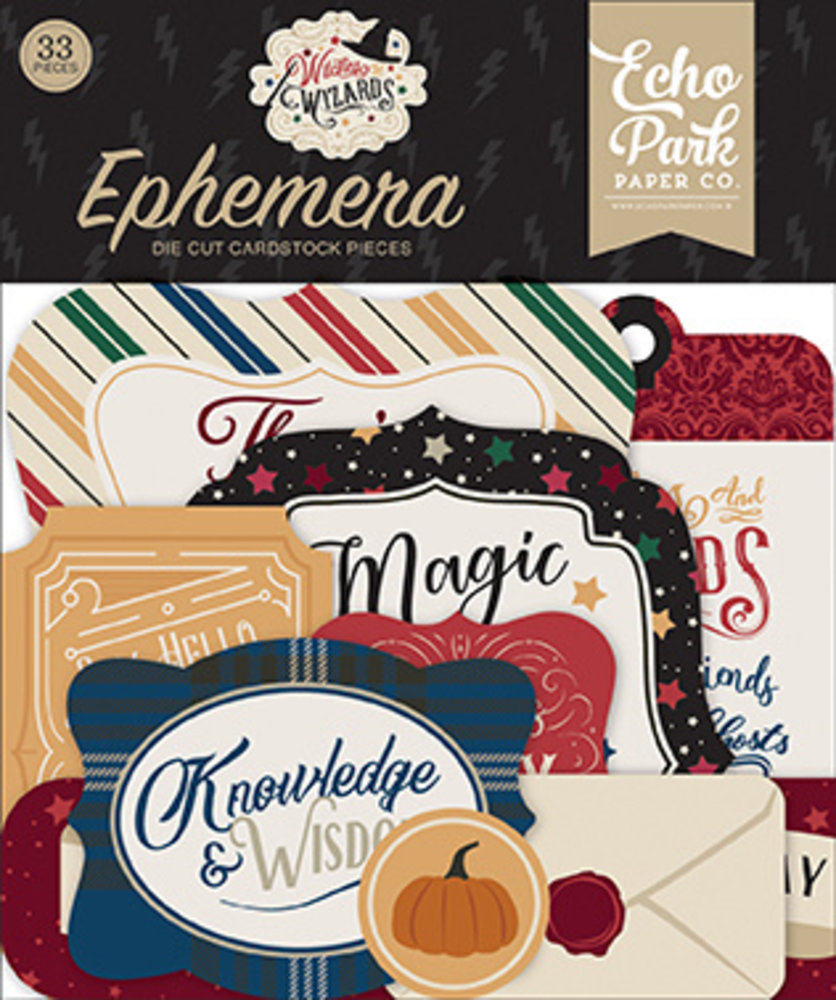 Echo Park Witches & Wizards Ephemera (WAW217024)