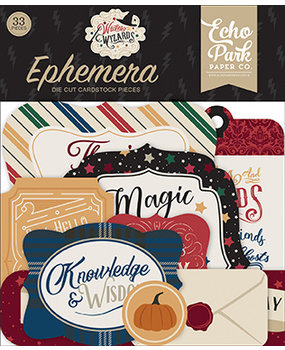 Echo Park Witches & Wizards Ephemera (WAW217024)