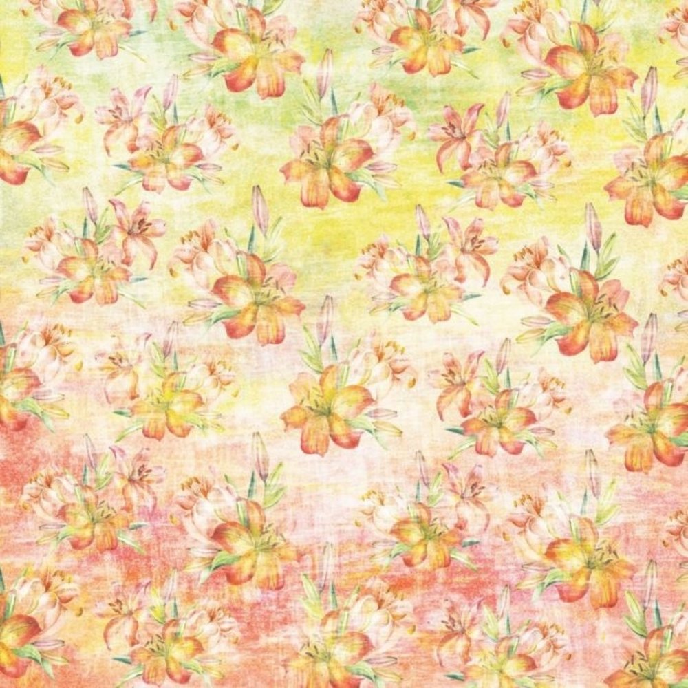 Crafter's Companion Lily 12x12 Inch Paper Pad (NG-LILY-PAD12) Crafter's Companion Lily 12x12 Inch Paper Pad (NG-LILY-PAD12)