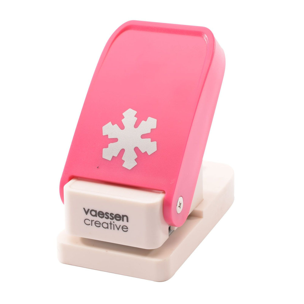 Vaessen Creative Heavy Duty Pons Sneeuwvlok Medium (21475-010) Vaessen Creative Heavy Duty Pons Sneeuwvlok Medium (21475-010)