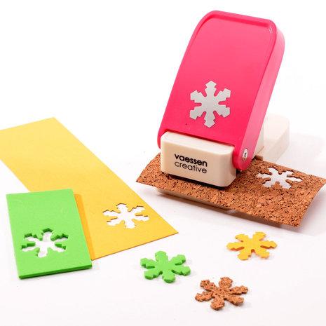 Vaessen Creative Heavy Duty Pons Sneeuwvlok Medium (21475-010) Vaessen Creative Heavy Duty Pons Sneeuwvlok Medium (21475-010)