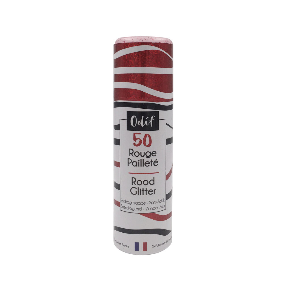 Odif Glitter Varnish 50 Red (125ml) (43610) Odif Glitter Varnish 50 Red (125ml) (43610)
