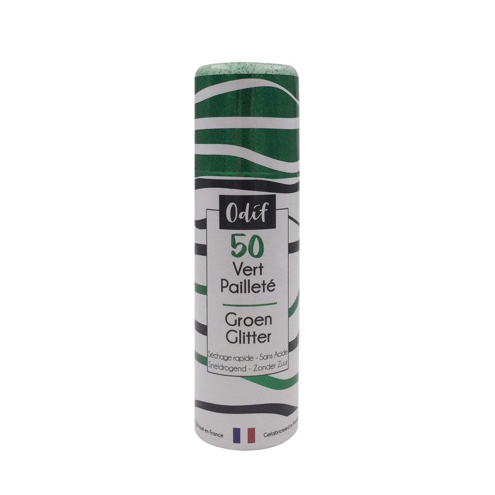 Odif Glitter Varnish 50 Green (125ml) (43611) Odif Glitter Varnish 50 Green (125ml) (43611)