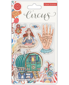 Craft Consortium Circus Fortune Teller Clear Stamps (CCSTMP034) Craft Consortium Circus Fortune Teller Clear Stamps (CCSTMP034)