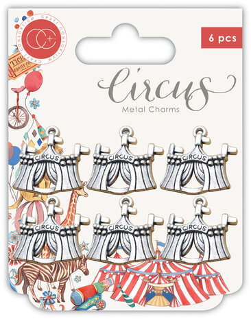 Craft Consortium Circus Big Top Charms (CCMCHRM012) Craft Consortium Circus Big Top Charms (CCMCHRM012)