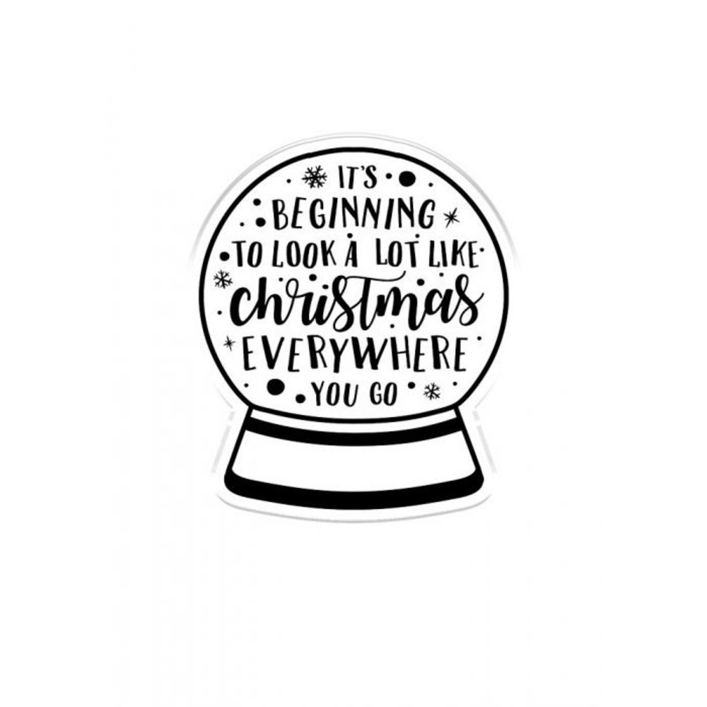 Crafter's Companion It's Beginning To Look Clear Stamp (CC-CA-ST-BTL)