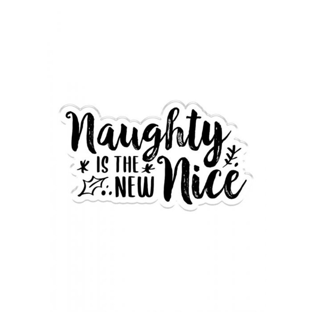 Crafter's Companion Naughty Is The New Nice Clear Stamp (CC-CA-ST-NNE) Crafter's Companion Naughty Is The New Nice Clear Stamp (CC-CA-ST-NNE)