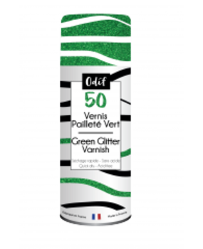 Odif Glitter Varnish 50 Green (125ml) (43611) Odif Glitter Varnish 50 Green (125ml) (43611)