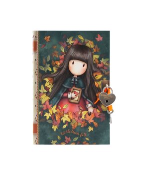 Gorjuss Lockable Journal With Heart Shaped Lock Autumn Leaves (815GJ05) Gorjuss Lockable Journal With Heart Shaped Lock Autumn Leaves (815GJ05)