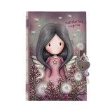 Gorjuss Lockable Journal With Heart Shaped Lock Little Wings (815GJ06)