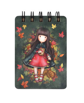 Gorjuss Mini Wiro-Bound Notebook Autumn Leaves (598GJ16) Gorjuss Mini Wiro-Bound Notebook Autumn Leaves (598GJ16)
