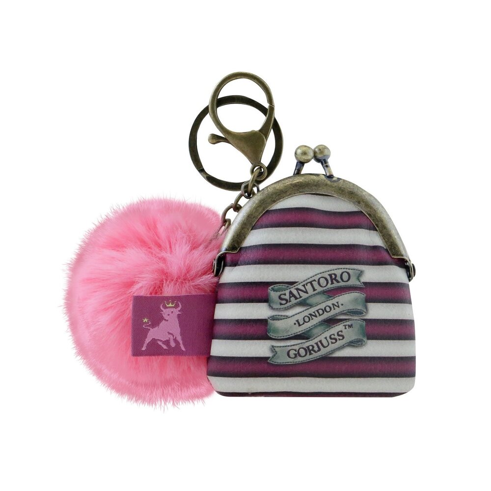 Gorjuss Keyring Clasp Purse Little Wings (919GJ05) Gorjuss Keyring Clasp Purse Little Wings (919GJ05)