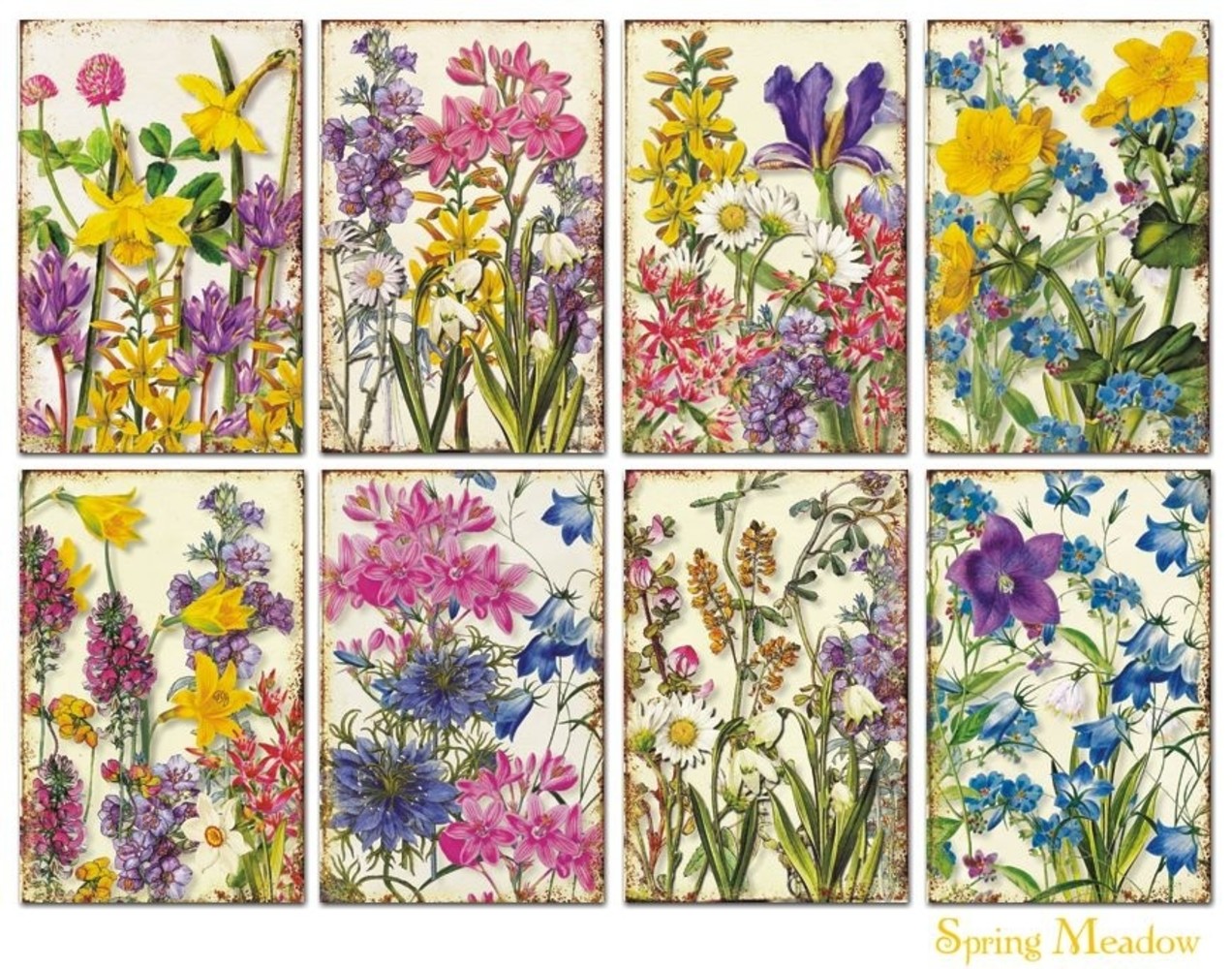 Decorer Spring Meadow Paper Pack  (7x10,8cm) (DECOR-M77) Decorer Spring Meadow Paper Pack  (7x10,8cm) (DECOR-M77)