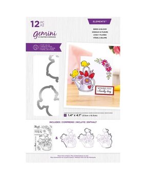 Gemini Birds & Bloom Stamp & Die (GEM-STD-CHRBLO) Gemini Birds & Bloom Stamp & Die (GEM-STD-CHRBLO)