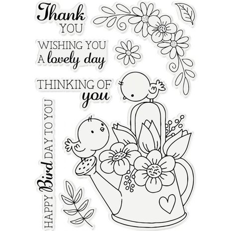 Gemini Birds & Bloom Stamp & Die (GEM-STD-CHRBLO) Gemini Birds & Bloom Stamp & Die (GEM-STD-CHRBLO)