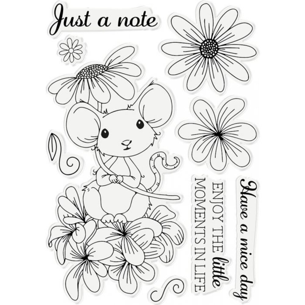 Gemini Have A Mice Day Stamp & Die (GEM-STD-CHRHAV)