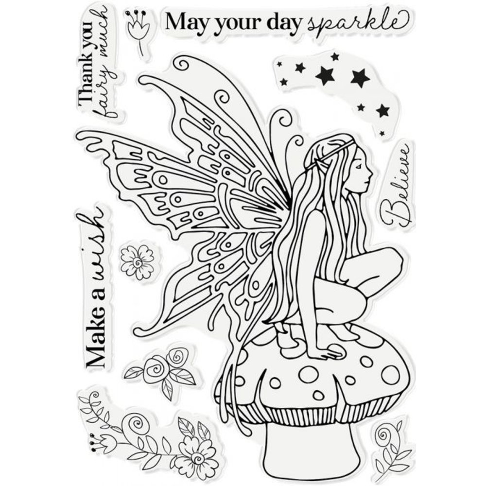 Gemini May Your Day Sparkle Stamp & Die (GEM-STD-CHRSPA)