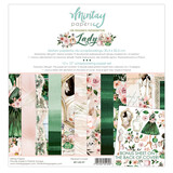 Mintay Lady 12x12 Inch Scrapbooking Paper Set (MT-LAD-07)