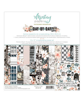 Mintay Day By Day 12x12 Inch Scrapbooking Paper Set (MT-DAY-07) Mintay Day By Day 12x12 Inch Scrapbooking Paper Set (MT-DAY-07)