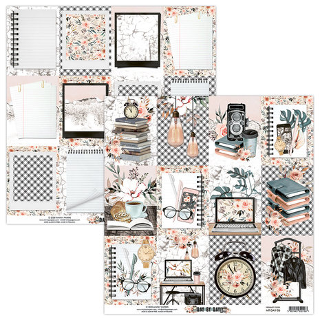 Mintay Day By Day 12x12 Inch Scrapbooking Paper Set (MT-DAY-07) Mintay Day By Day 12x12 Inch Scrapbooking Paper Set (MT-DAY-07)