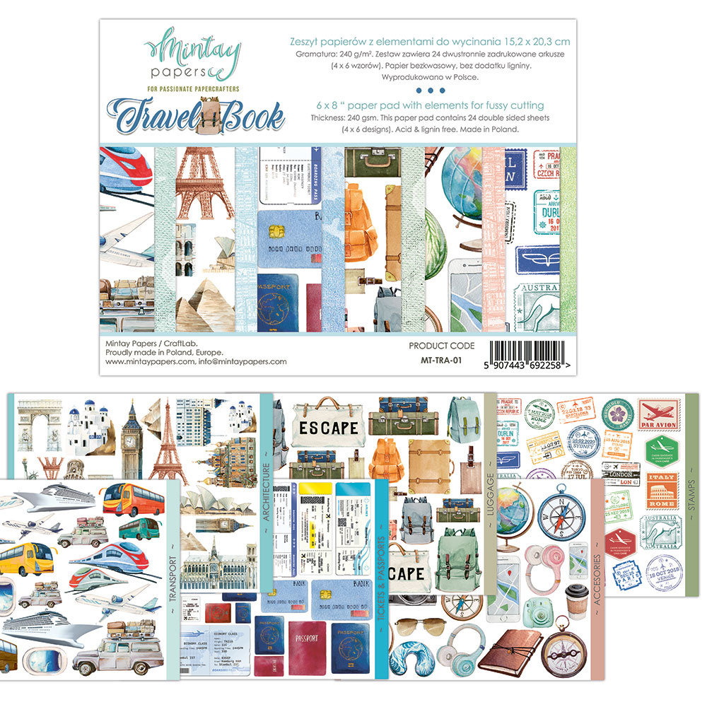 Mintay Travel Book (MT-TRA-01)