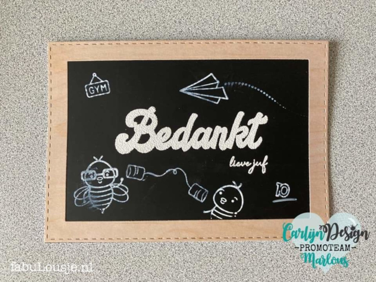 Carlijn Design Clear Stamps Grote Teksten 1 (CDST0049)