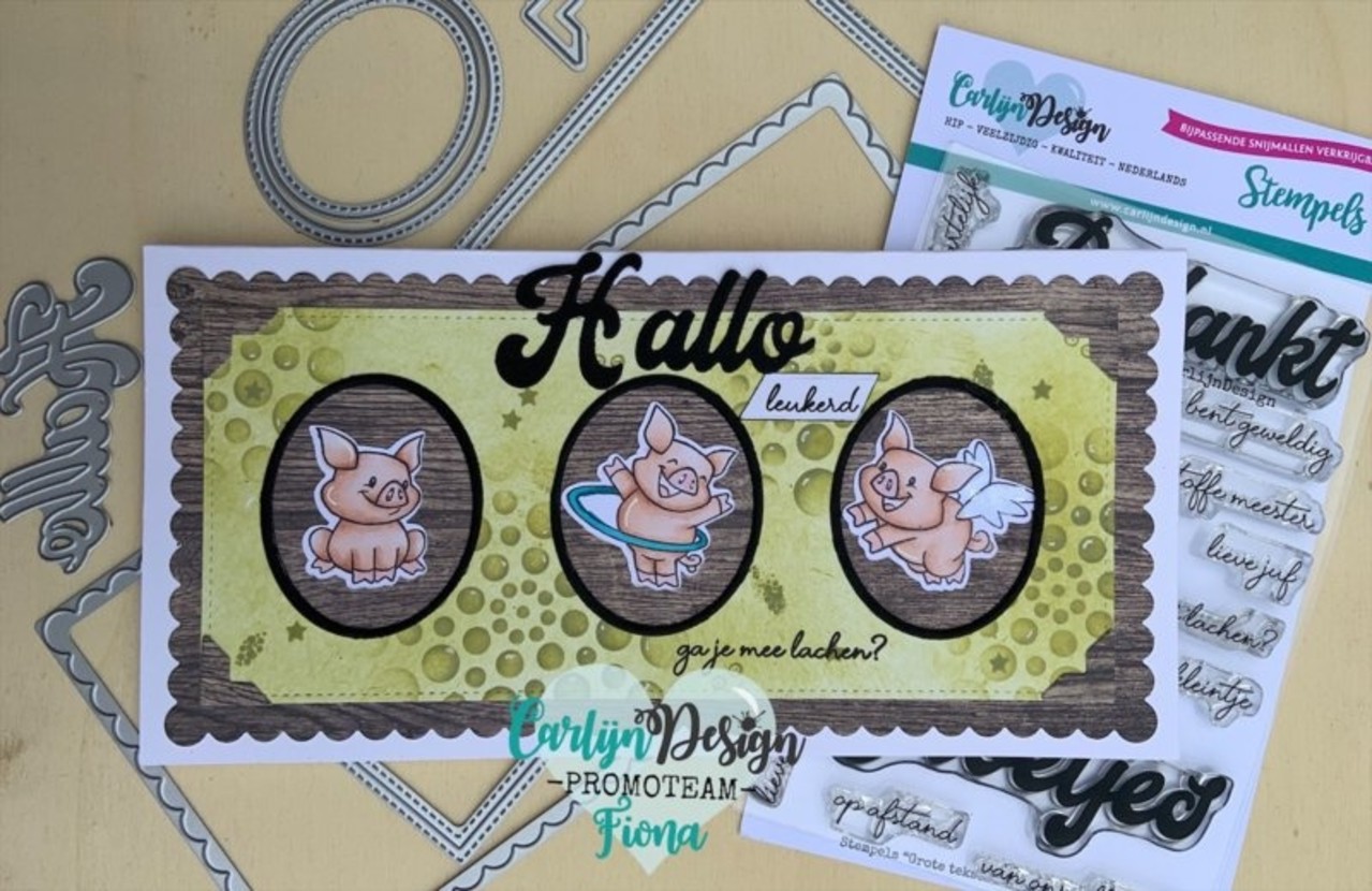 Carlijn Design Clear Stamps Grote Teksten 1 (CDST0049)